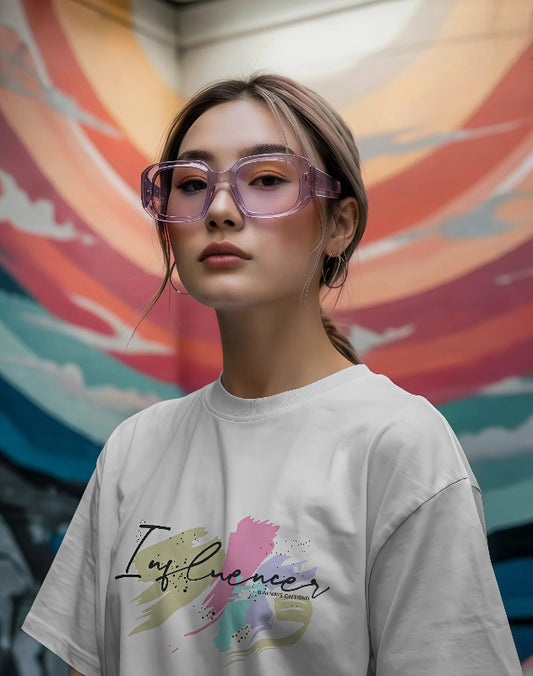 Woman Stretch Fit Influence [Black/Red T-shirt]